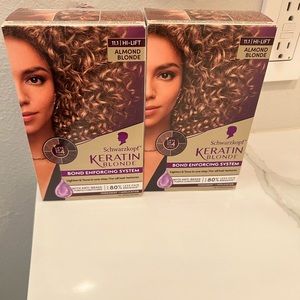 Two boxes of unused hair color